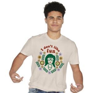 Daria 'I Don'T Like Fun' Graphic Tee Small MTV